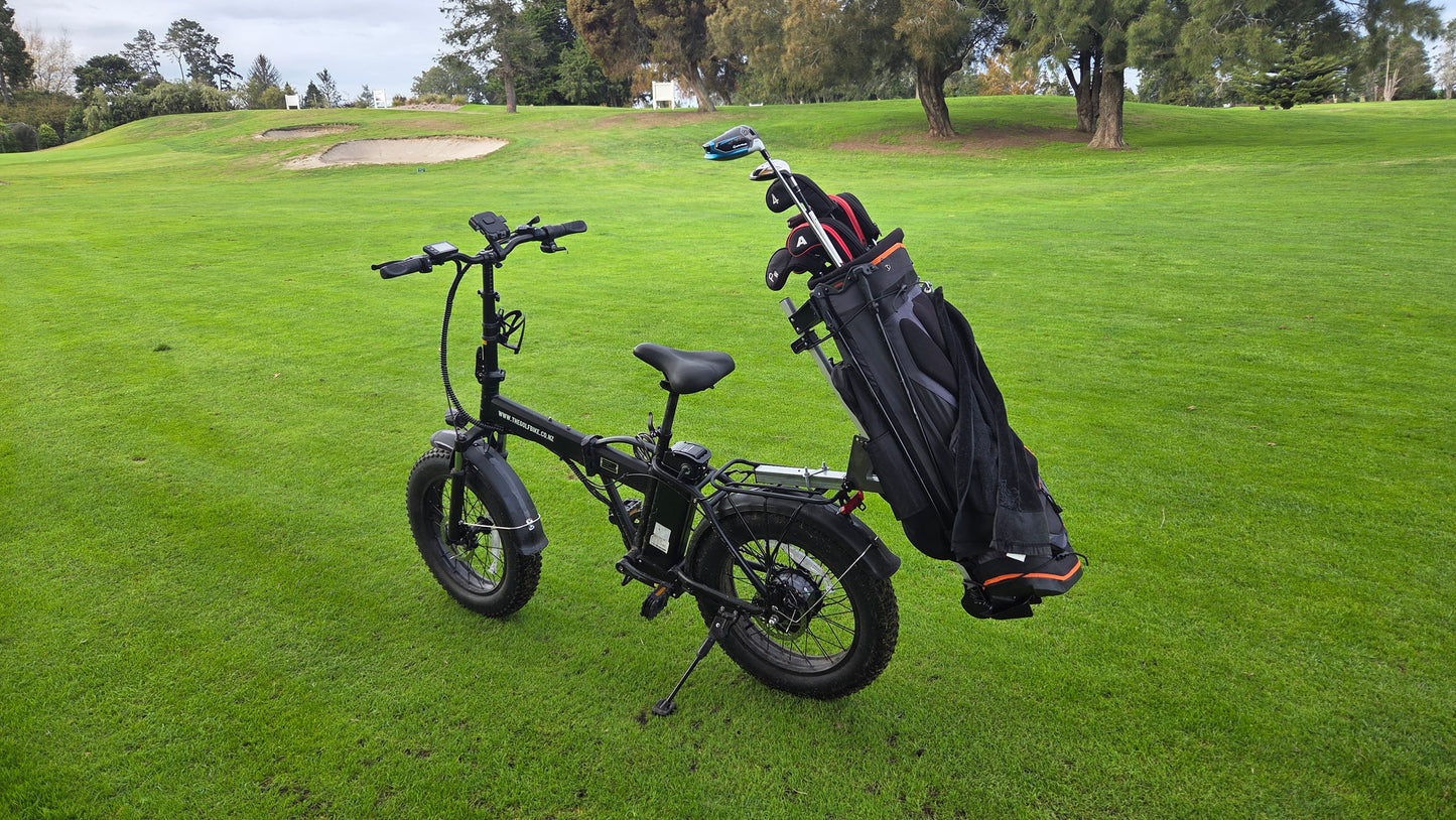 Golf Bag Carrier for EBikes | The Golf Bike NZ