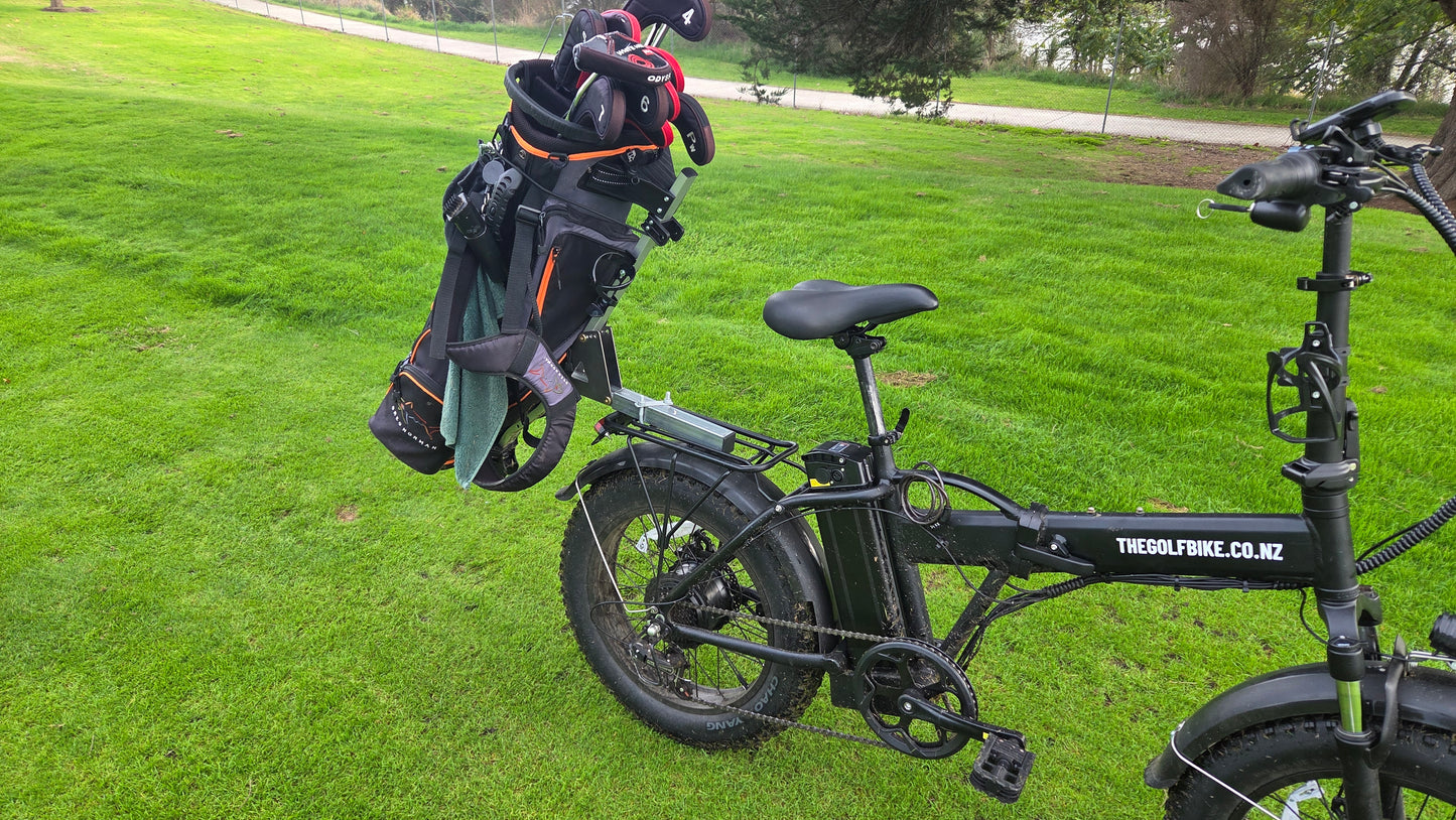 Golf Bag Carrier for EBikes | The Golf Bike NZ