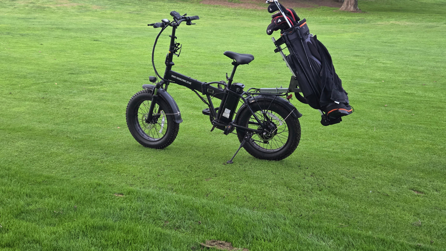 Golf Bag Carrier for EBikes | The Golf Bike NZ