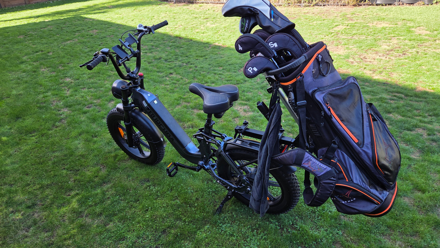Universal Golf Bike Bag Carrier Rack